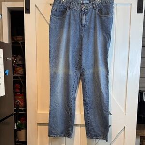Duck Head Men's Straight Jeans in Medium Blue